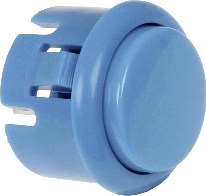 Produktbild Joy-it ARC Button M BL Mini Arcade Button mit Mikroschalter blau