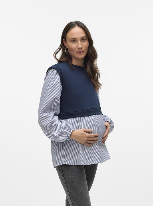 Actual product image Mamalicious Regular fit Round neck Wide sleeves Top blouse (XS)