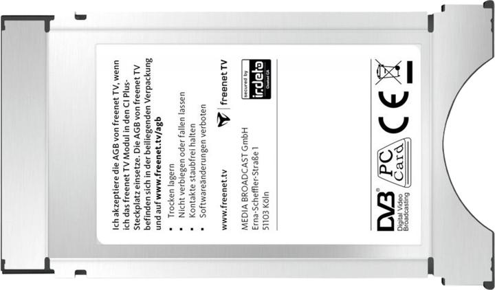 Image du produit Freenet TV Module CI+ incluant 12 mois de (Eartheto, Module CI)
