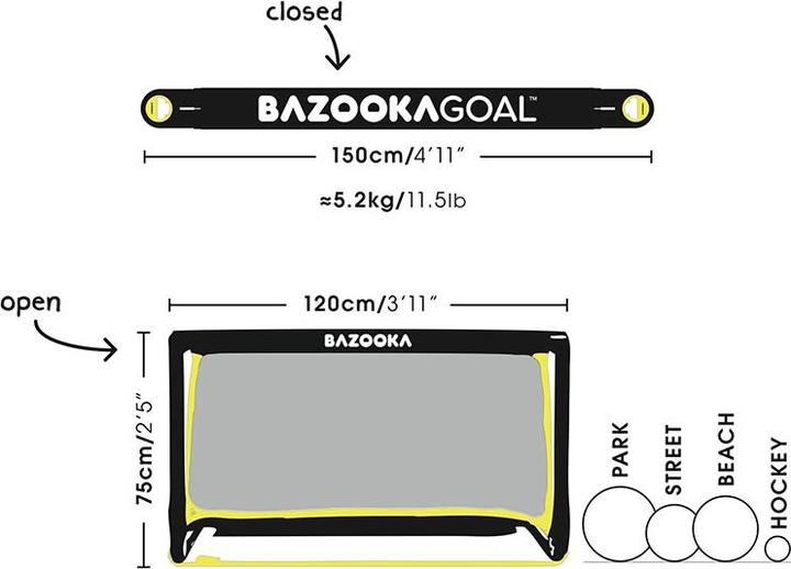 Produktbild BazookaGoal Goal