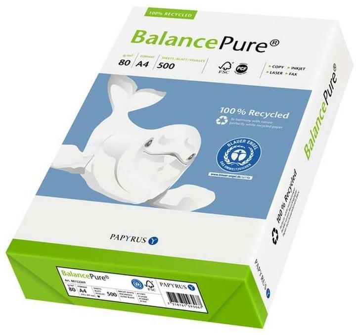 Image du produit Balance Pure Papier à copier A4 A4 (A4, 100000 feuilles, 80 g/m²)