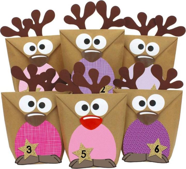 Actual product image Papierdrachen Reindeer