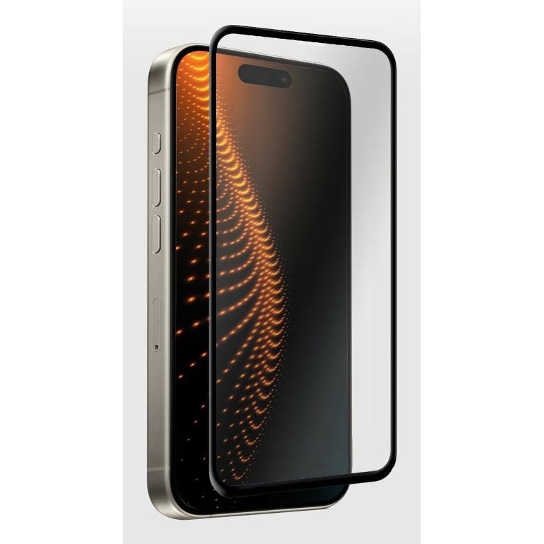 SBS Extrem widerstandsfähiges Glas für iPhone 15 mit D3O-Technologie (1 Stück, Apple iPhone 15), Smartphone Schutzfolie,...