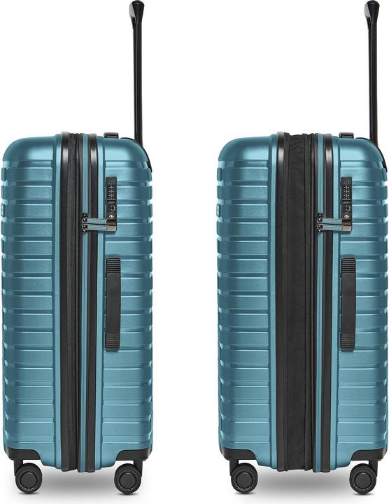 Actual product image Pactastic Collection 04 THE THREE SET + 4 wheels suitcase set, 3-piece with stretch fold (216 l)