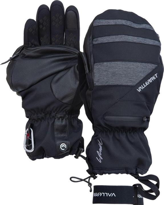 Produktbild Vallerret Fotohandschuhe SKADI LRS Zipper Mitt schwarz XS (XS)