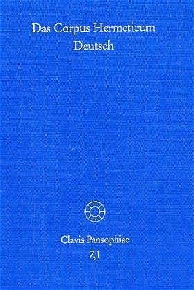 Produktbild Das Corpus Hermeticum Deutsch Teil 1 (Deutsch, 1997)