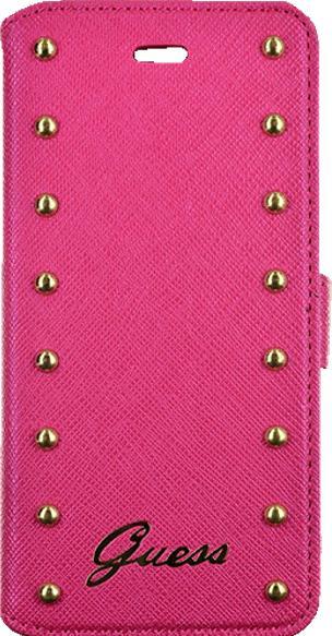 Produktbild Guess BUCHHÜLLE GUFLBKP6LSAP IPHONE 6 PLUS ROSA Standard (Apple iPhone 6 Plus, Apple iPhone 6s Plus)