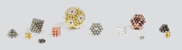 Actual product image Neoballs Rose Gold (216 magnetic spheres)