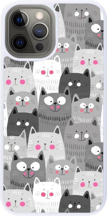 Immagine prodotto PhoneLook Coprire il silicone dei gatti bianchi (Apple iPhone 12 Pro Max)