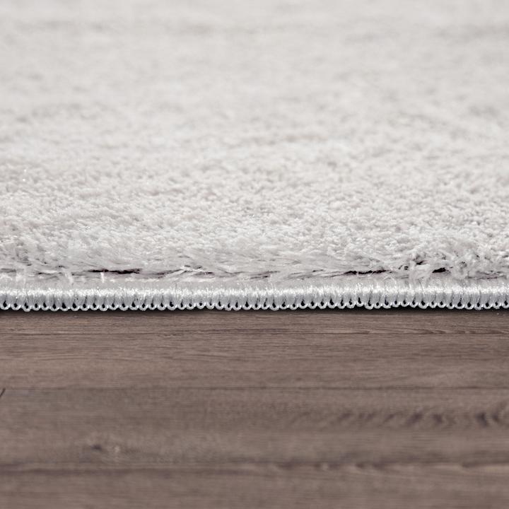 Immagine prodotto Paco Home 1A Teppich Weich Super Soft Wohnzimmer Silber - 140x200 (140x200 cm)