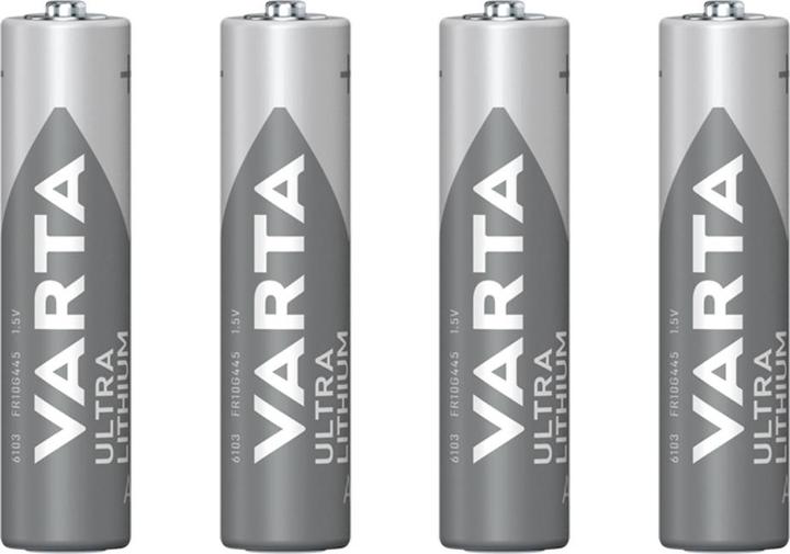 Produktbild Varta ULTRA Lithium (4 Stk., AAA, 1100 mAh)