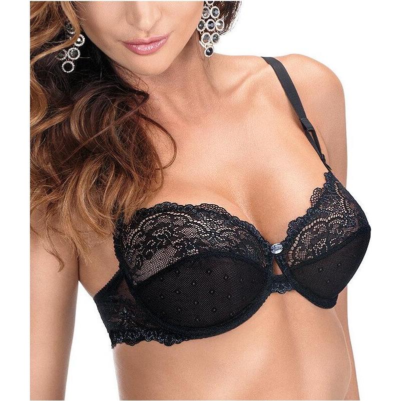 Thumbnail - Róza, BH, Zulaj soft-bra, Schwarz, (70 C, Einzelpack)