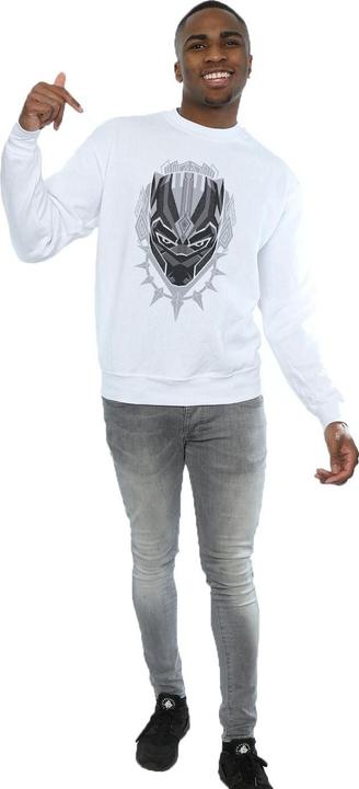 Produktbild Schwarzer Panther Kopf Baumwolle Sweatshirt (XL)