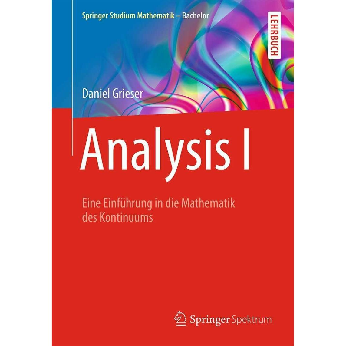 Spektrum Analysis I (Deutsch, Daniel Grieser, 2014) (7095814)