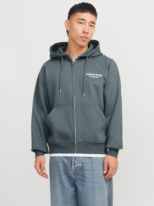 Immagine prodotto Jack & Jones Maglia con cappuccio stampata e giacca con cappuccio con zip (S)