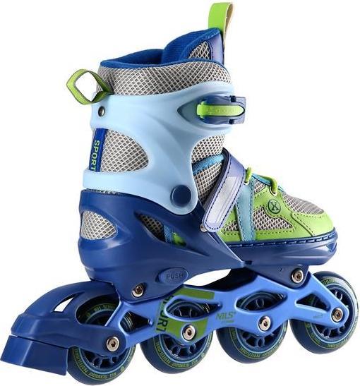 Image du produit Nils NJ1828A BLEU-VERT TAILLE M. S(31-34) EXTREME INLINE SKATES (33)