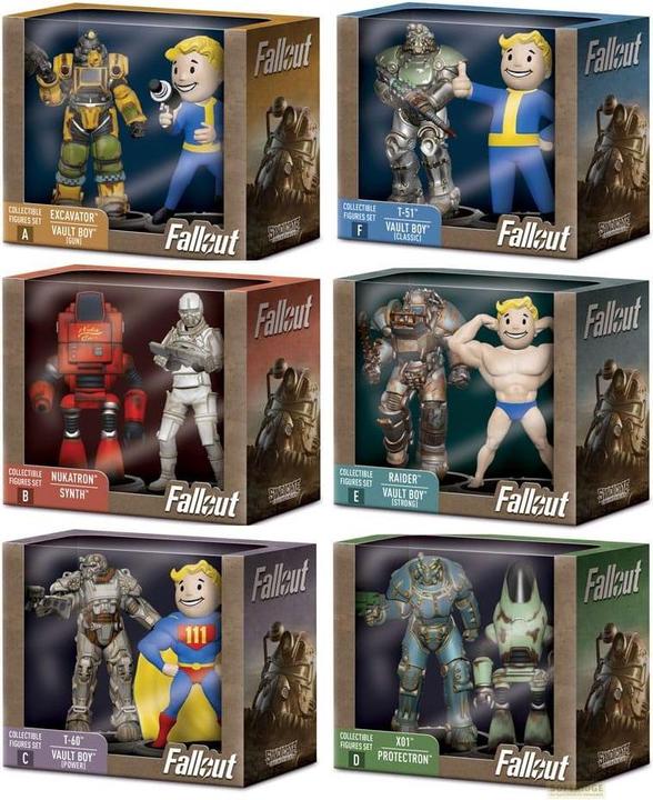Actual product image Toynk Toys Fallout minifigures 2-pack 7 cm range (6)