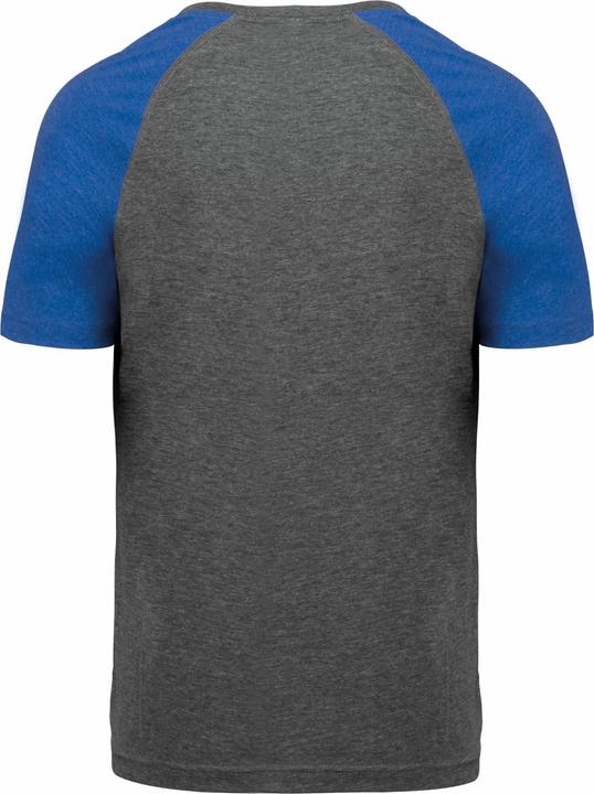 grey heather.sporty royal blue heather