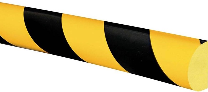 Actual product image Moravia Surface protection KREIS 40/28 self-adhesive, yellow-black