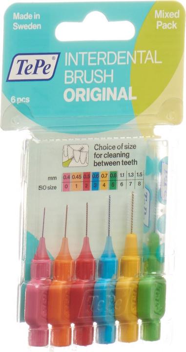 TePe Interdental Brush assortiert 6 Stück (6 x)