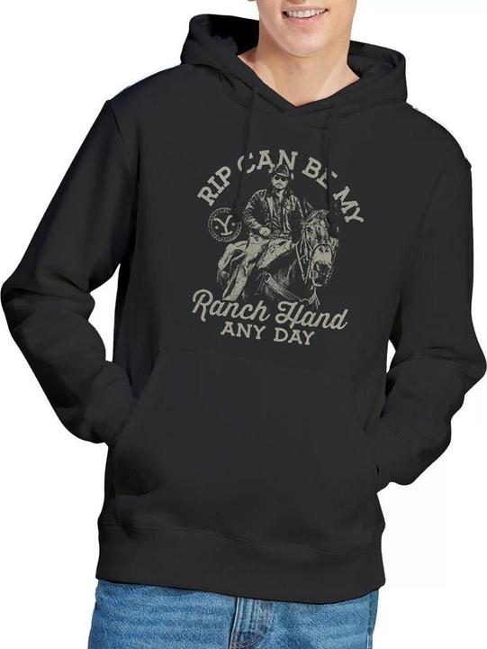 Immagine prodotto Yellowstone Rip Can Be My Ranch Hand Felpa con Cappuccio Uomo (S)