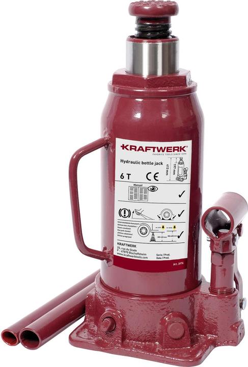 Produktbild Kraftwerk Hydraulischer Flaschen-Wagenheber