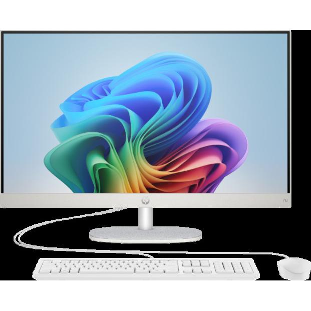 HP 24 AiO 24-cr0072ny Computer 23,8" FHD IPS i5-1334U 16GB 512GB SSD FreeDos, Shell Weiss, PC