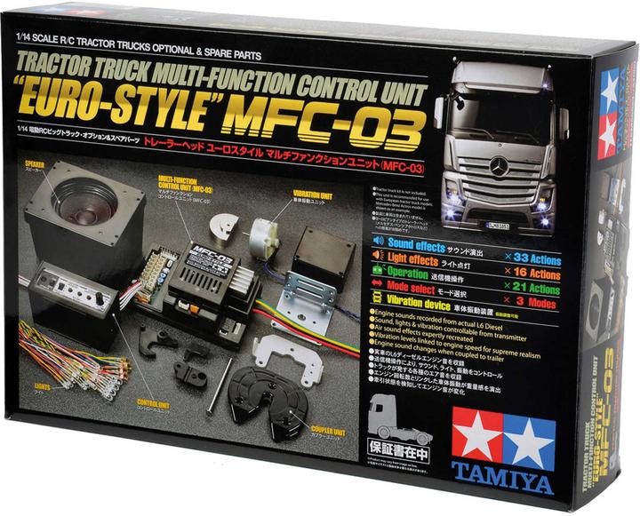Tamiya Unità multifunzione per autocarri MFC-03 Euro-Style