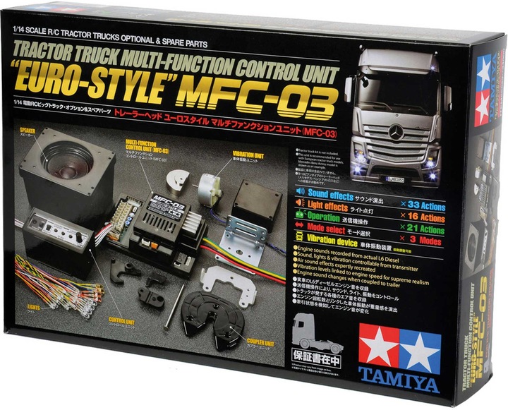 Produktbild Tamiya Truck-Multifunktionseinheit MFC-03 Euro-Style