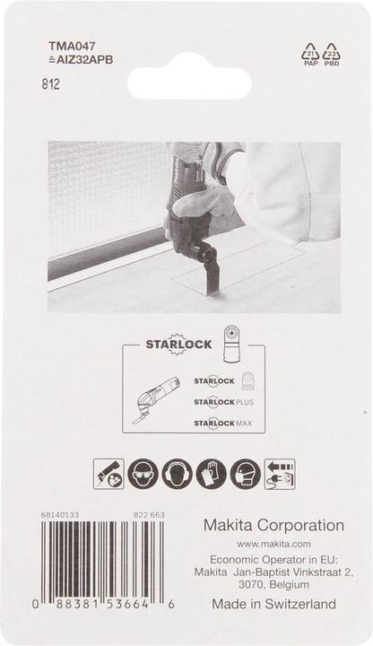 Produktbild Makita Tauchsägeblatt 32mm TMA047 5Stk.