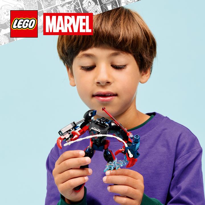 Produktbild LEGO Miles Morales Robot vs Spider-Man 2099 (LEGO Marvel)