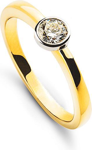 Yellow gold 750, White gold 750