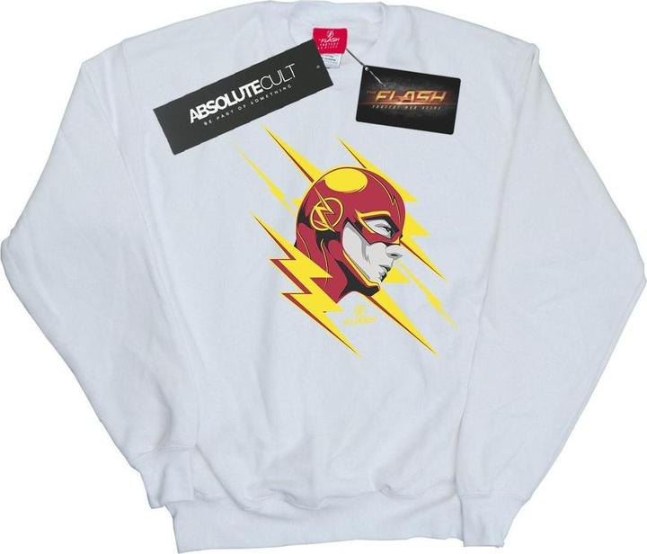 Actual product image Boys The Flash Lightning Portrait Sweatshirt (140, 146)