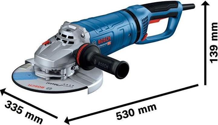 Image du produit Bosch Professional Meuleuse d'angle GWS 27-230 JR (230 mm)