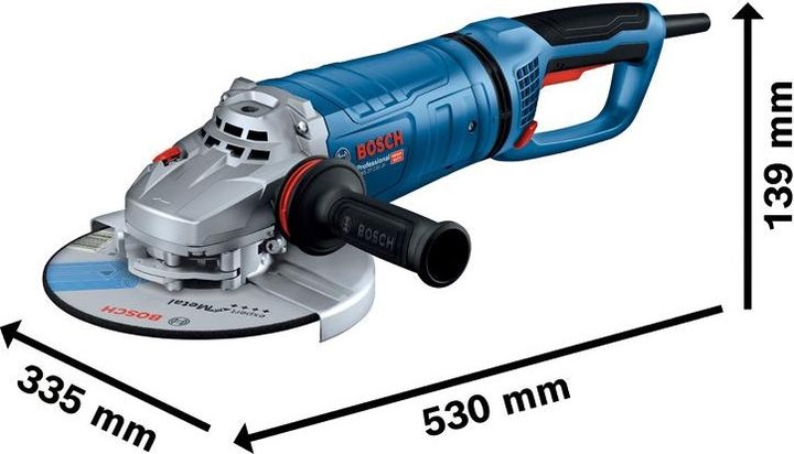 Produktbild Bosch Professional Winkelschleifer GWS 27-230 JR (230 mm)