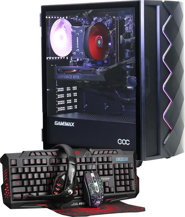 Image du produit Hyrican Diamond BK 7341 Intel Core i5-14400F, 32GB DDR5 RAM, 1TB M.2 SSD, NVIDIA GeForce RTX 4060, W (Intel Core i5-14400F, 32 Go, 1000 Go, GeForce RTX 4060)