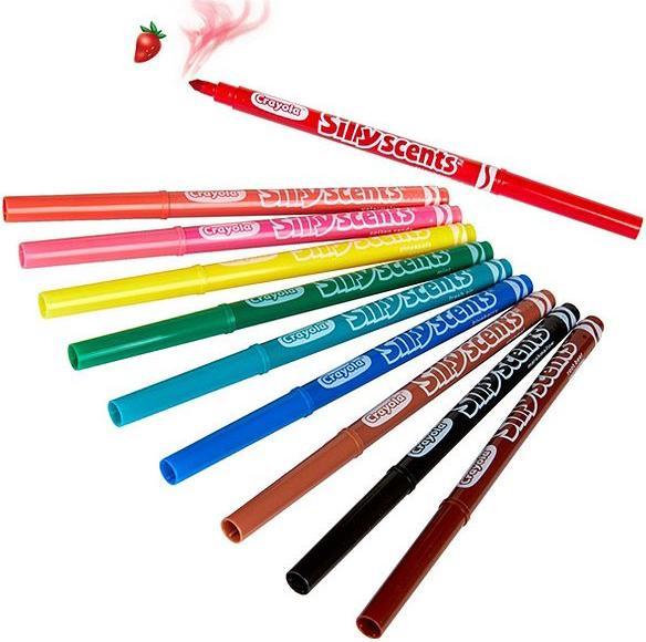 Actual product image Crayola 10 Silly Scents (Multinational, 10 x)