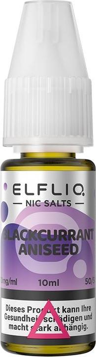 Produktbild Elfbar ELFLIQ, Blackcurrant Aniseed 10mg