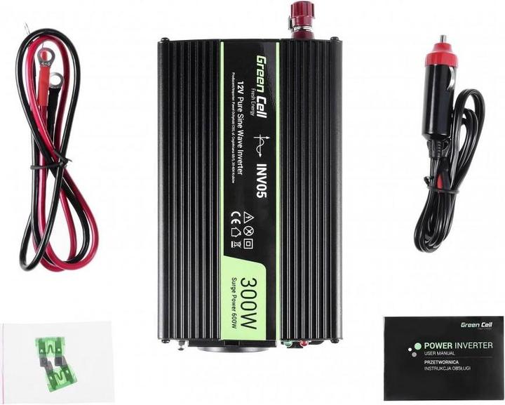 Immagine prodotto GreenCell Tensione Inverter auto 12V a 230V 300W