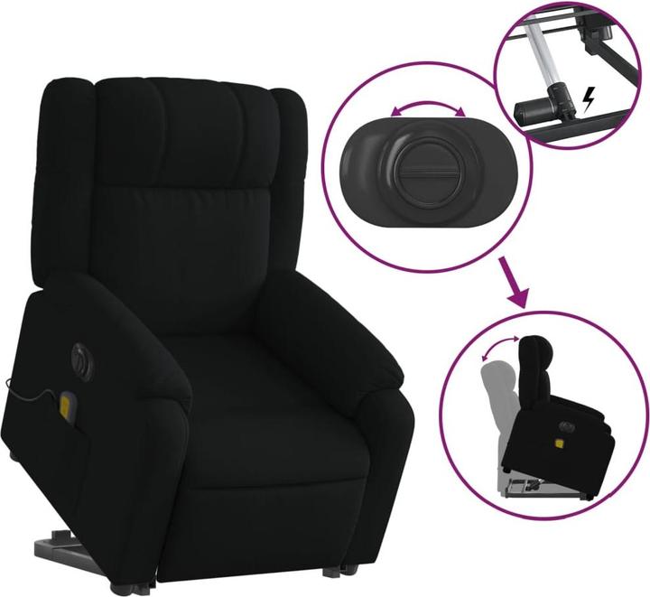 Image du produit vidaXL Massagesessel mit Aufstehhilfe