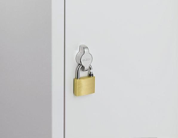 Produktbild eurokraft basic Garderobenschrank (90 cm, 180 cm)