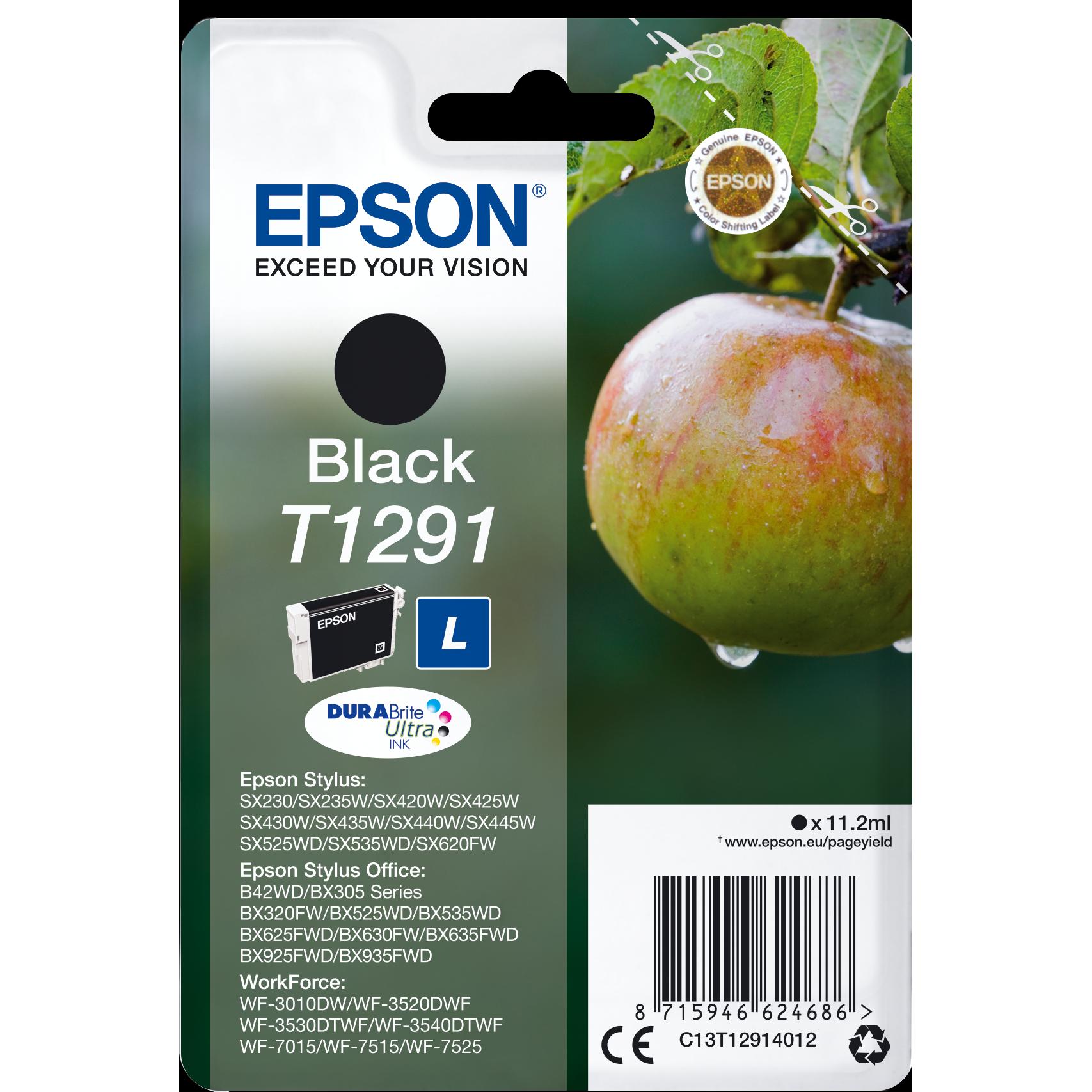 Epson, Druckerpatrone, Ink Cartr Durabrite Black (BK)