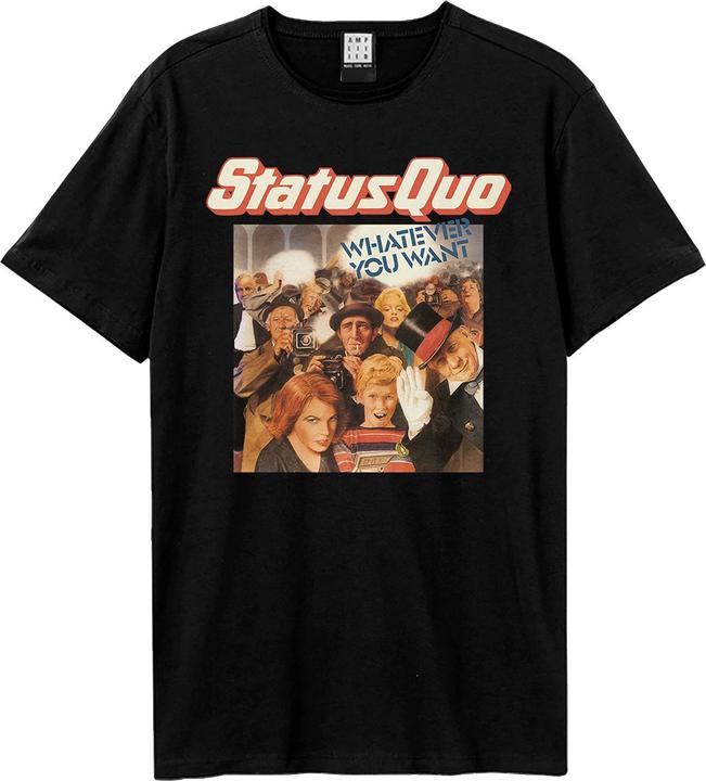Immagine prodotto Amplified Whatever You Want Maglietta Status Quo Adulto Unisex (XL)