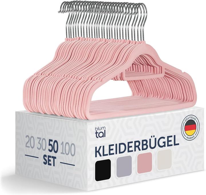 Blumtal 50-teiliges Kleiderbügel Set (50 x)