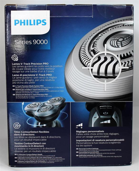 Immagine prodotto Philips S9711 Rasoio con styler per barba e stazione di pulizia Pro