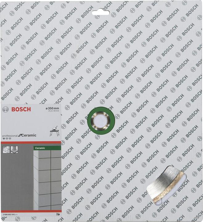 Actual product image Bosch Professional Zubehör Diamond saw blade Standard for Ceramic, 350 x 30 + 25.40 x 2 x 7 mm