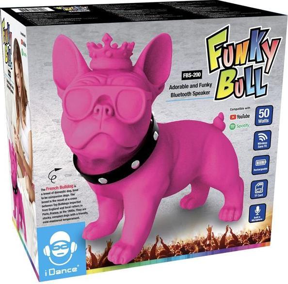 Immagine prodotto Idance Funky Bull FBS-200(PK) (Batteria ricaricabile)