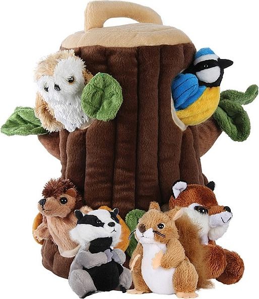 Produktbild The Puppet Company Baumhaus mit 6 Tier-Baby's