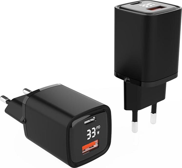 Produktbild Eaxus Dual Port 47801 USB-Ladegerät Steckdose Ausgangsstrom (max.) 3000 mA 2 x U (33 W)