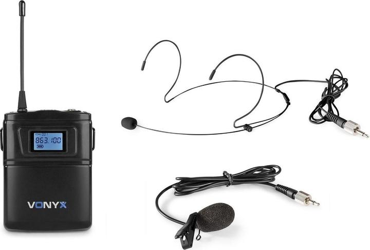 Actual product image Vonyx Additional transmitter WM60B for WM6 series